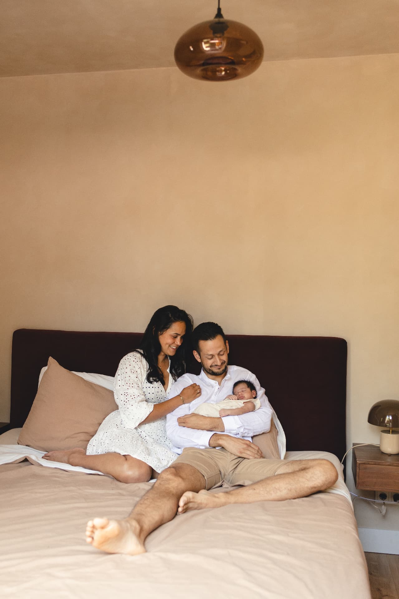 Newbornfotografie in de vertrouwde thuisomgeving